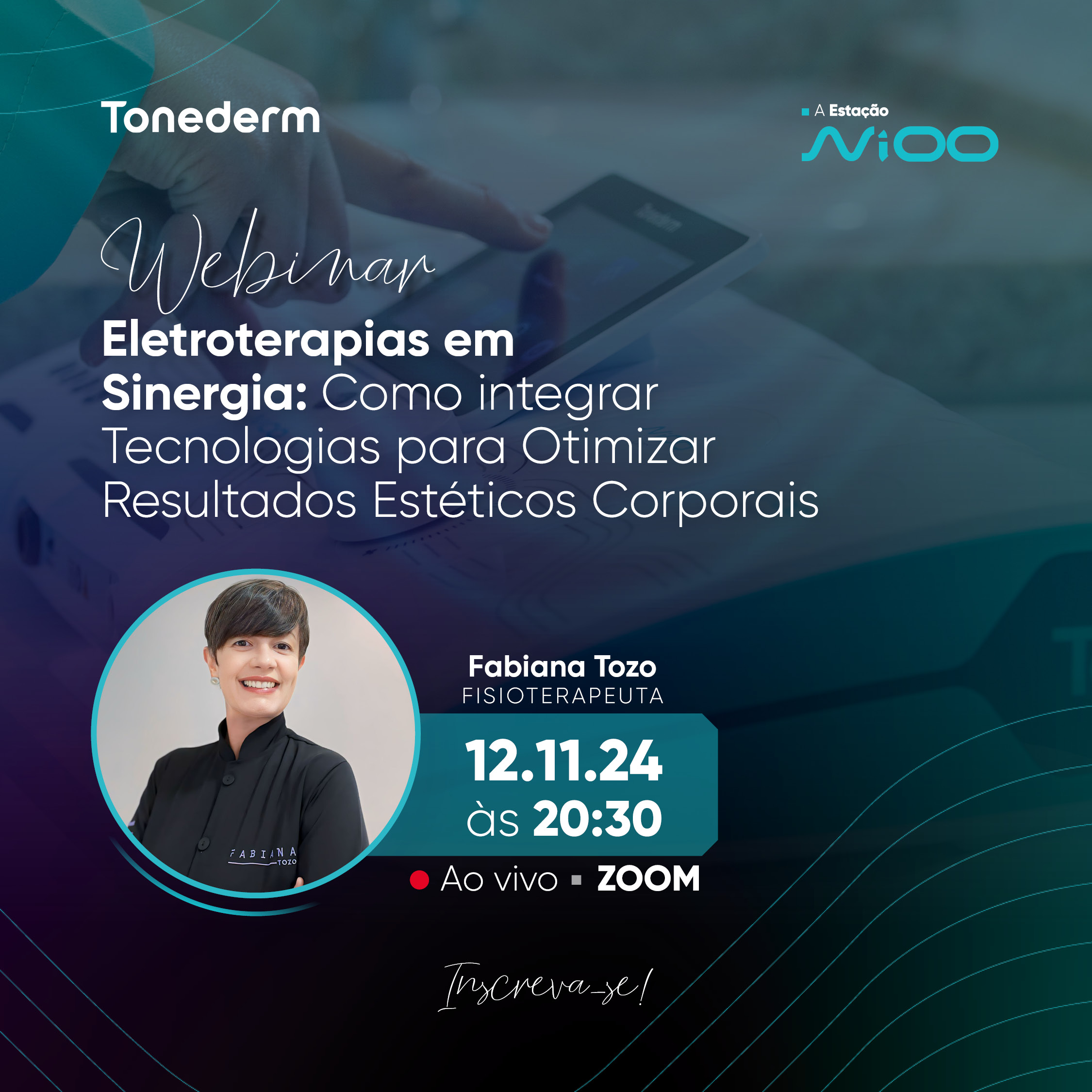 Card Estetica Webinar Novembro 2024